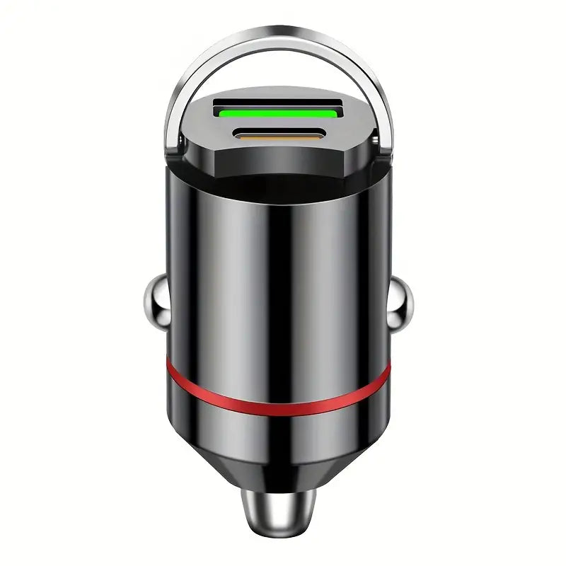 Wings car charger with fast charging type-c cable
