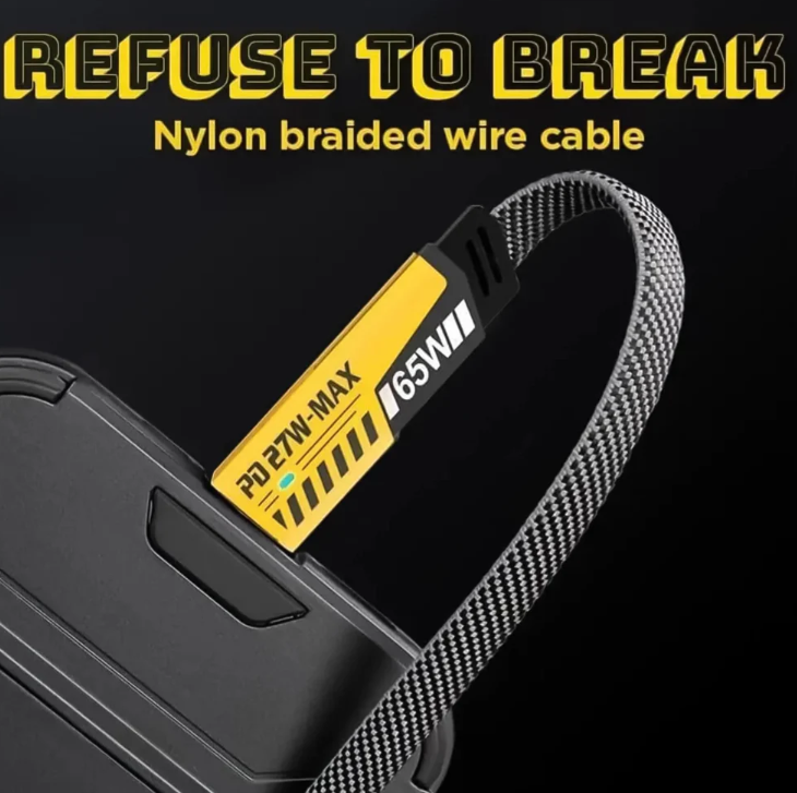 4 in 1 (65w) Fast charging Cable